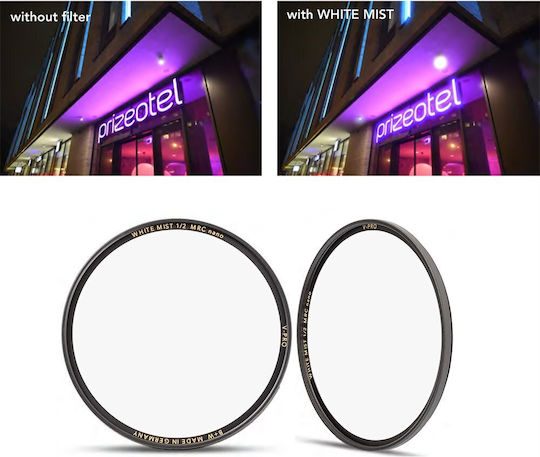 B+W Objektivfilter Mit Durchmesser 49mm Mit MRC Nano Beschichtung Easy Clean Für Fotografische Fächer