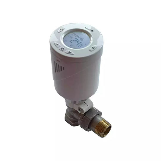 Kit Supapă Termostatică Pentru Radiator Danfoss Cap Termostatic Inteligent Mentor Tzb881d Zigbee Programabil Lcd Hub