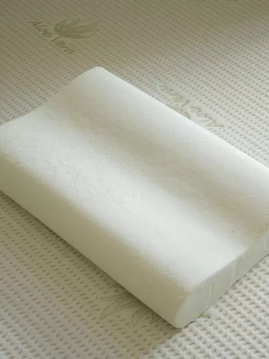 Alpha Foam Deluxe Aloe Vera Bed Pillow Memory Foam Anatomic 36x55x15cm