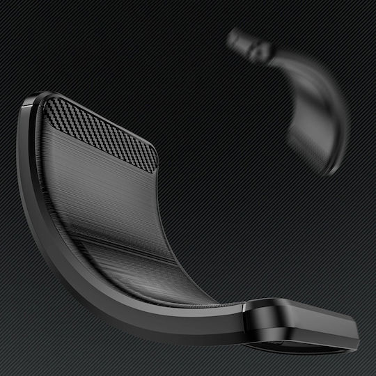 Powertech Калъф Carbon Mob-2010 Samsung S25 Ultra Черен