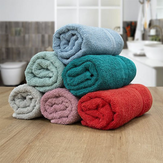 Lino Home Facecloth Marea 50x90cm Pink Weight 480gr/m²