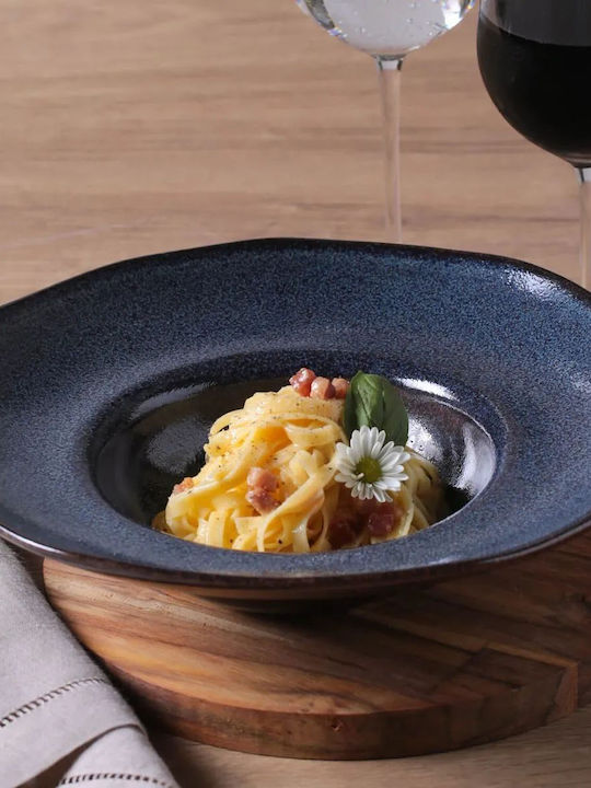 Porto Brasil Plate Pasta Ceramic with Diameter 28cm 6pcs