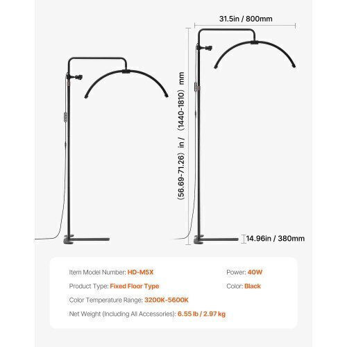 SPV LED σε Μαύρο Χρώμα SPV-LED8359