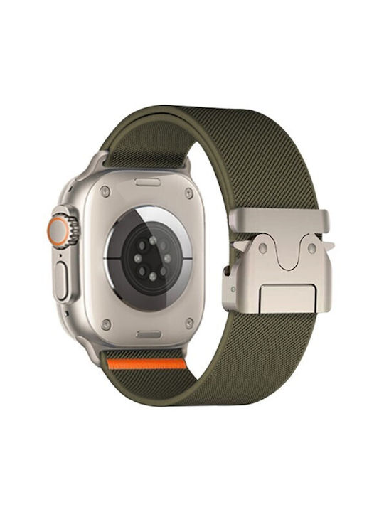 Kalebol Strap Fabric Green (Apple Watch 10, Ultra 2, Ultra, 9, 8, 7)