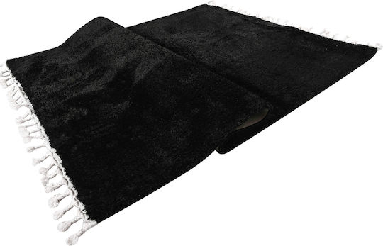 Balsan Silky Σετ Χαλιά Κρεβατοκάμαρας Black P621684 3τμχ Balsan Silky Σετ Χαλιά Κρεβατοκάμαρας Black P621684 3τμχ