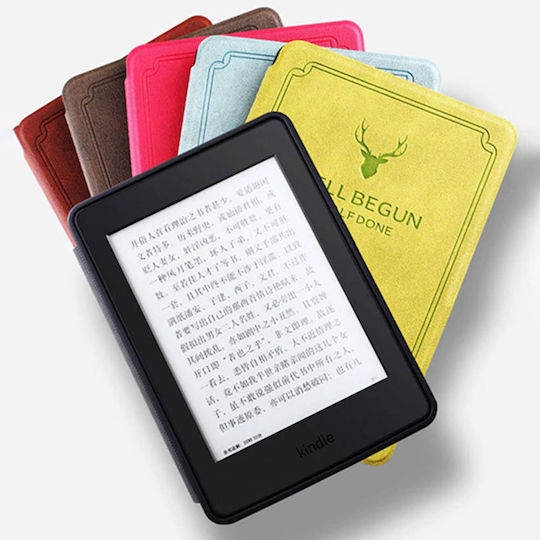 Strado Flip Cover Γκρι (Kindle Paperwhite 1/2/3)