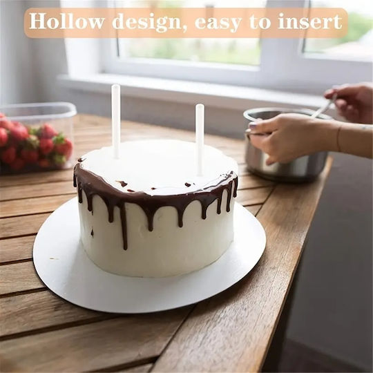 Cake Land Suporturi pentru tort Plastic 21x1.5cm 10pcs