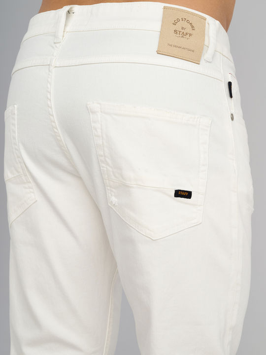 Nollan Men's Jeans Pants Off White