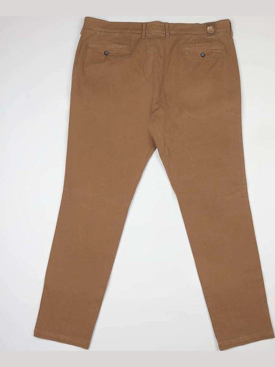 Hose Chino Elastisch Beige, Beige Scuro