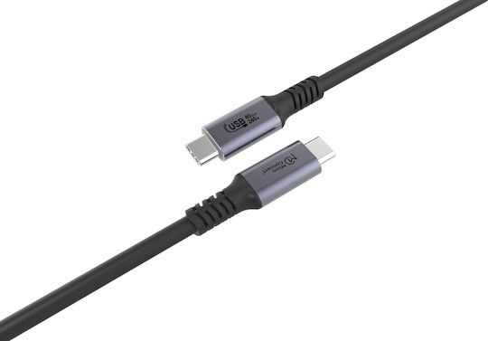 Microconnect USB 4 Video Cable USB-C Male - USB-C 240W Black 1m