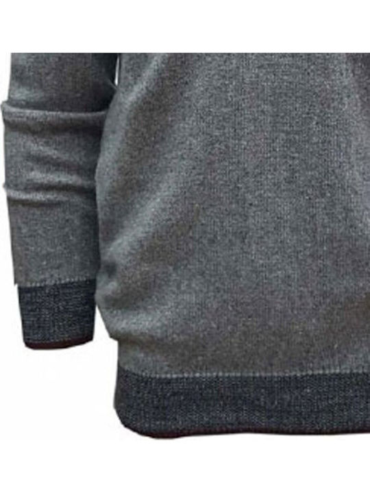 Battery Herrenbluse Pullover Kompoge mit Reißverschluss Langarm Burgundisch Grau Battery Herrenbluse Pullover Kompoge mit Reißverschluss Langarm Burgundisch Grau