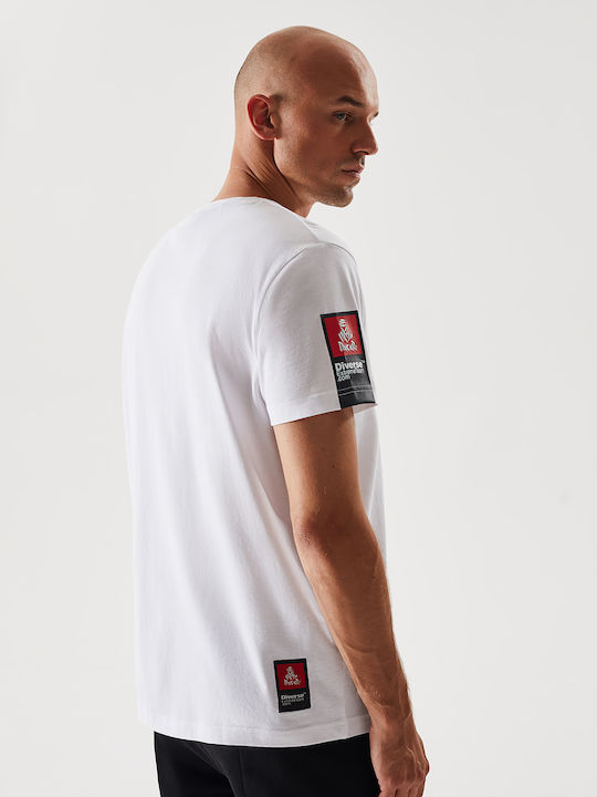 Dakar T-shirt Τύπωμα Dkr 0122 White
