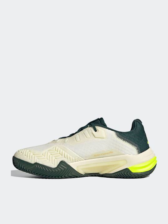 adidas Barricade 13 Мъжки Тенис обувки Глинени игрища Бели