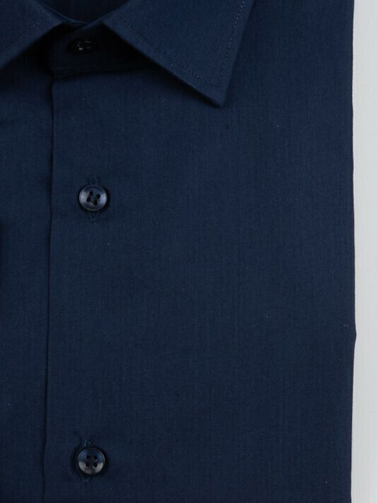 Poligianni-domino Cămașă Slim Fit 20502-16 Albastru
