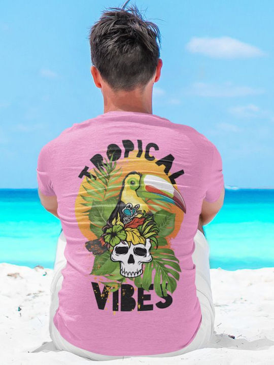 Tropical Vibes T-shirt Emerald
