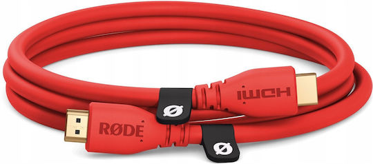 Rode Cable HDMI male - HDMI male 15m Red