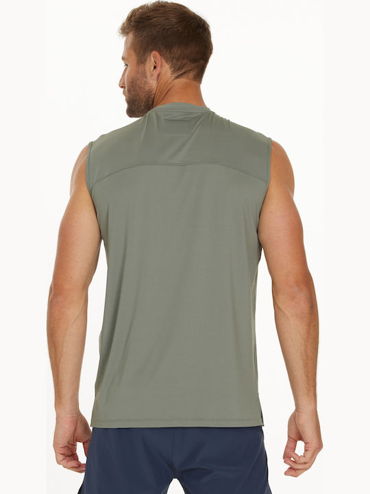 Virtus Μπλούζα Αμάνικη Easton M Meshtech Sleveless Tee 3158 Smoked Sage