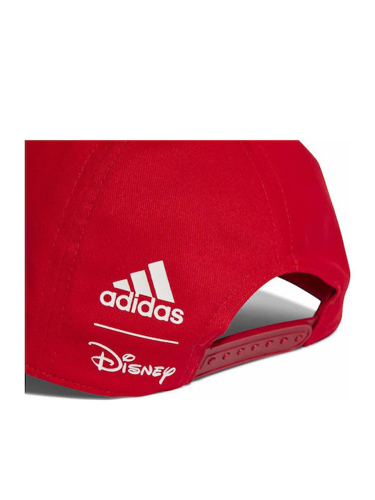 Adidas Kids Jockey Cap Axdisney Ht6409 Red