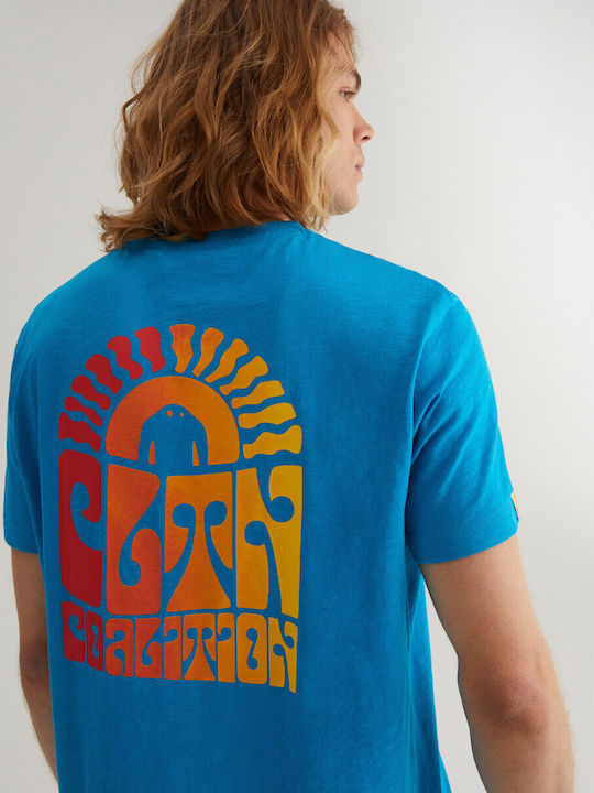 Diverse T-shirt Cltn Slb 123 L Blue
