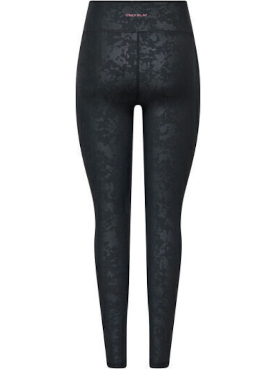 Frauen Leggings Hochgeschnitten Black