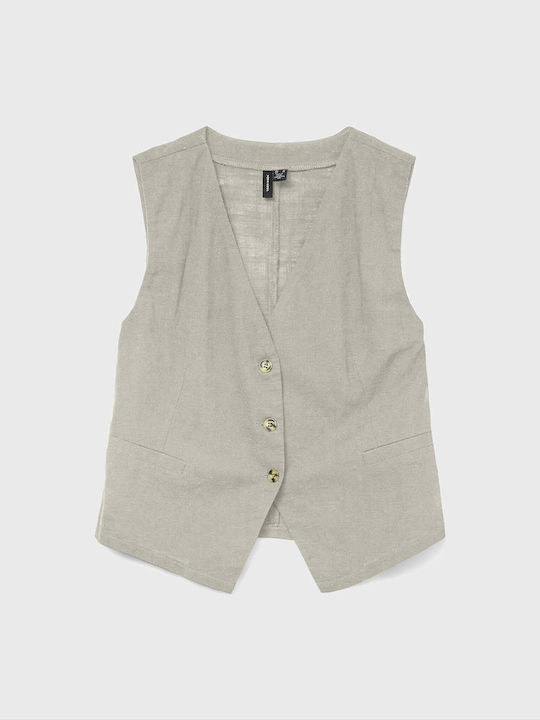 Women's Vest Beige