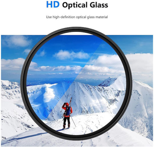 Neewer Filtru HD UV Diametru 58mm Cu Filtru Pentru Obiective MRC Scratch Resistant Pentru Obiective Foto