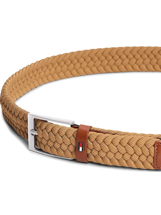 Elastic Women's Belt Beige