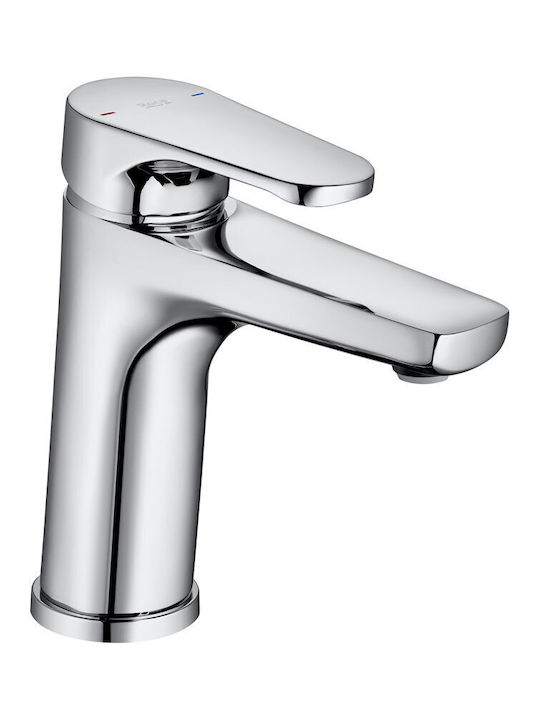Roca Retro Waschbeckenarmatur Silber