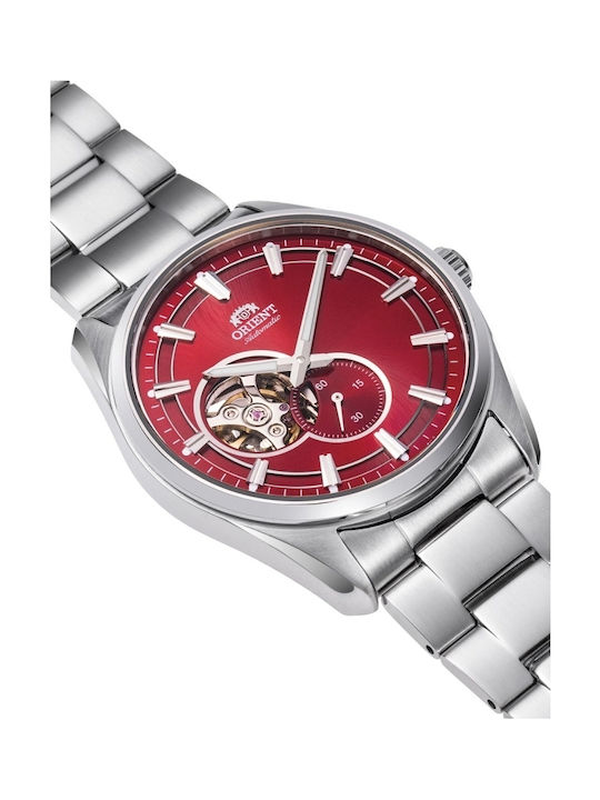 Orient Semi Skeleton Men's Automatic Silver Watch