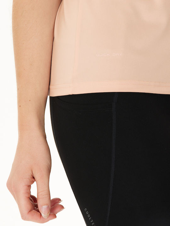 Endurance Tricou Yonan W Performance S S Peach Whip
