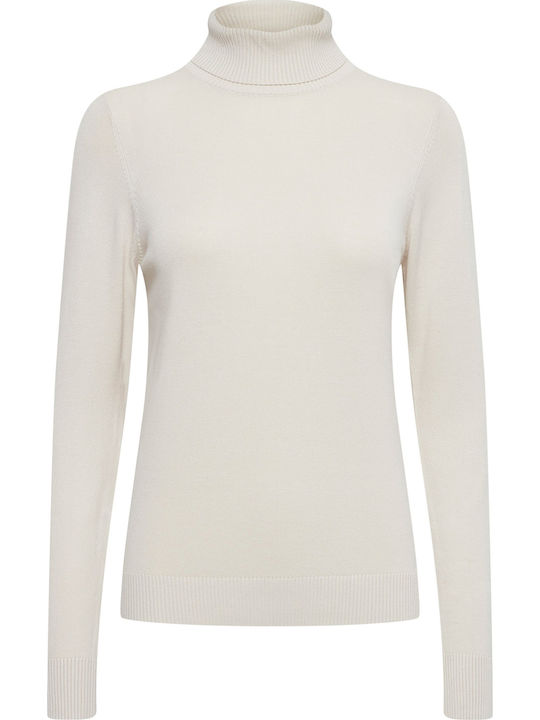 Byoung 'Pimba' Knitted Turtleneck Women's Blouse 20811103-130905 130905/Birch