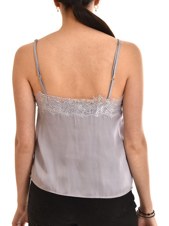 Nekane Top Lingerie Lace & Buttons-malva Λιλά Jh.viko-064