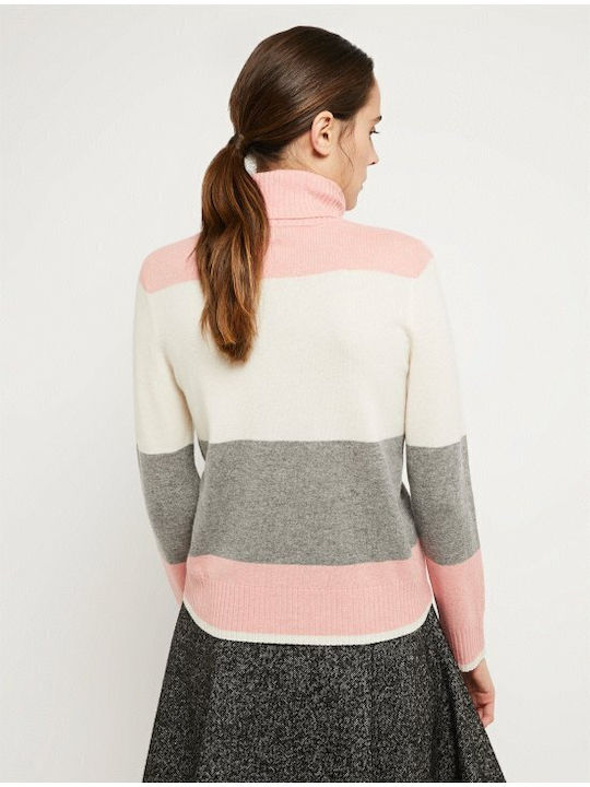 Women's Pennyblack Knitted Turtleneck Blouse Energia-Striped 23640622 6 Energia