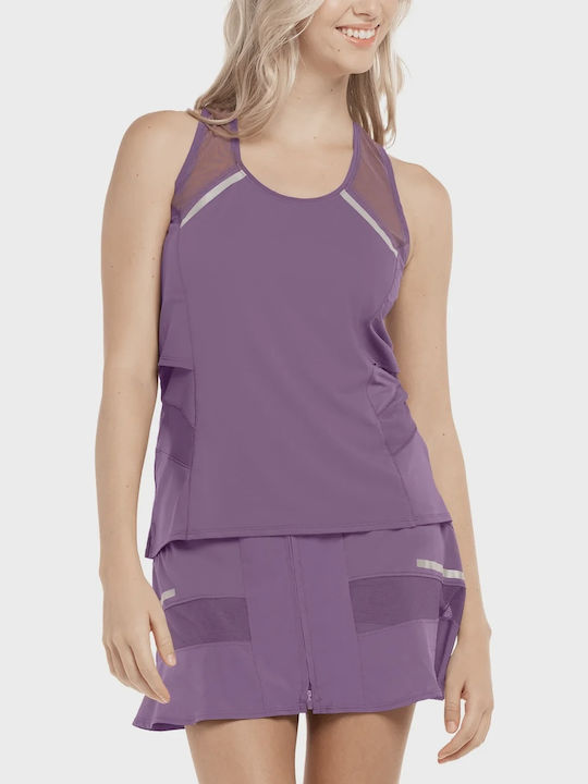 Women's Sleeveless T-Shirt Lucky In Love Hi-Tech Dusk