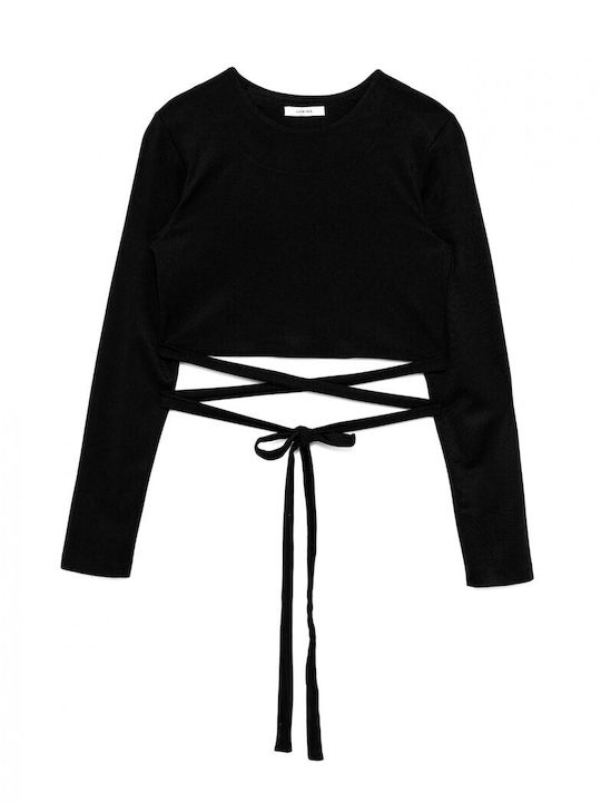 Lumina Top L6389 Schwarzes Damenbluse Lumina Top L6389 Schwarzes Damenbluse