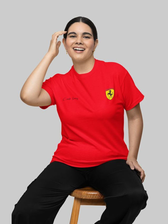 Carlos Sainz Ferrari W T-shirt White
