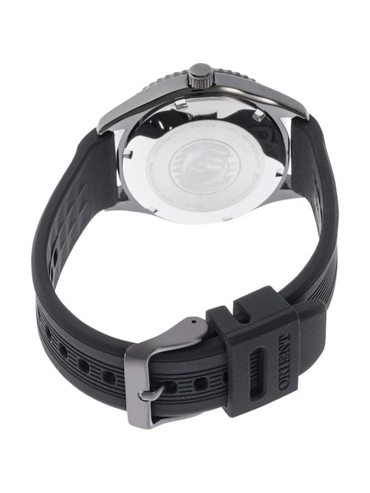 Orient Sports Mako 40 Men's Watch Battery with Black Rubber Strap