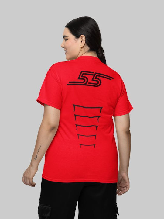 Carlos Sainz Ferrari W T-shirt Red