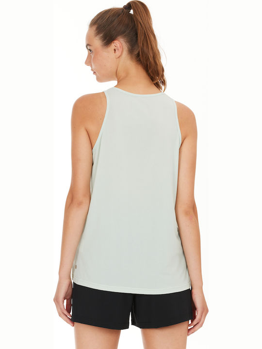 Athlecia Sleeveless Mota Slub Top 3156 Green Lily