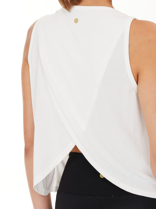 Athlecia Μπλούζα Αμάνικη Sweeky W Top 1002 White