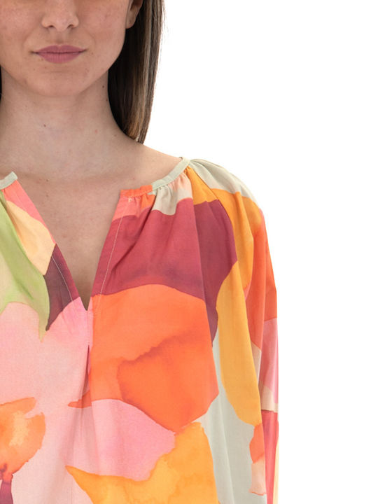 Black N Black Long Sleeve Blouse Women Black & Black Orange Green Pink S23b3072-One-Color