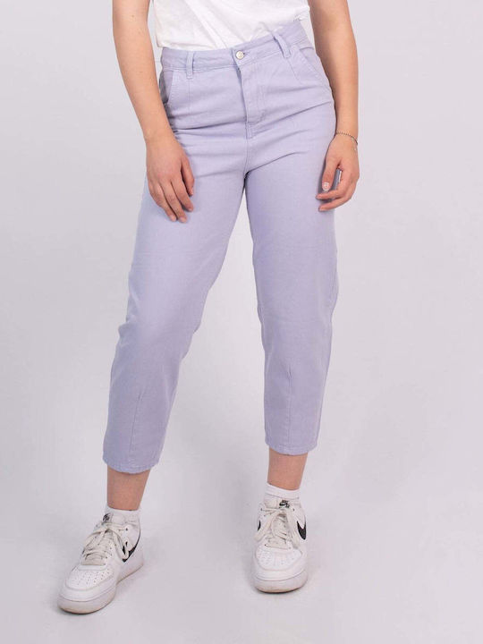 Jean Mom Fit Violet Deschis