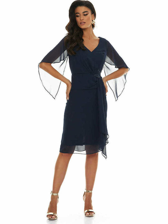 Midi Dress Motif & Rib