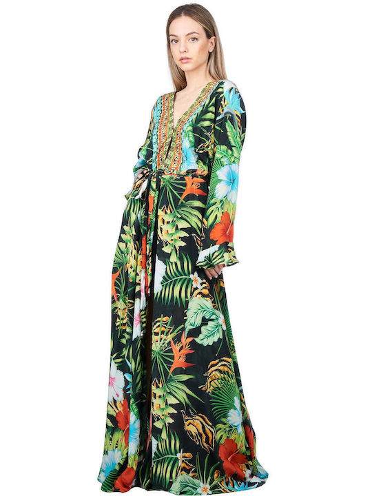 Inoa Μεταξωτή Τουνίκ Luxe Silk Robe Darwin