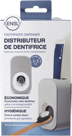 Sensly Wall-mounted Toothpaste Dispenser Grey