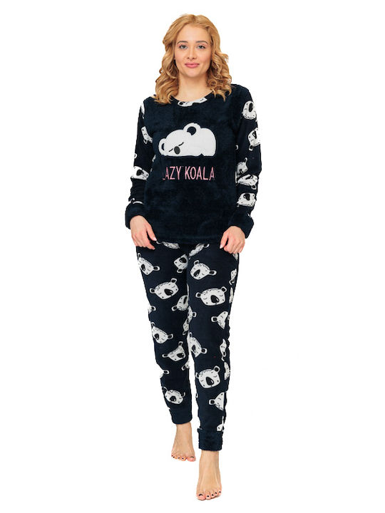 Γυναικεία Πυτζάμα Fleece 20190