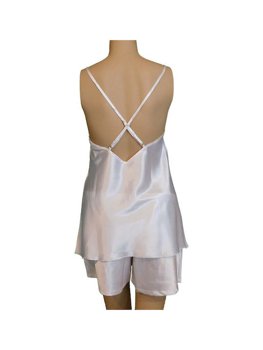 Νυφικο Baby Doll Δαντελα Secret Point 544 Εκρου