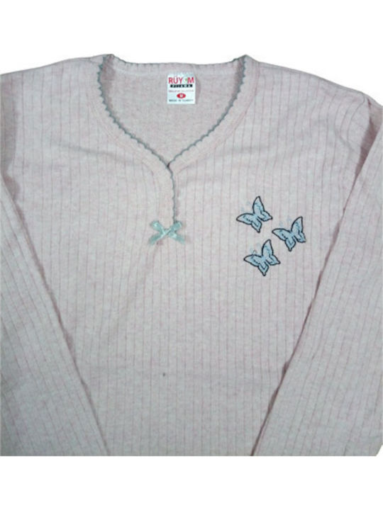 Pijamale Dama Roz-Gri