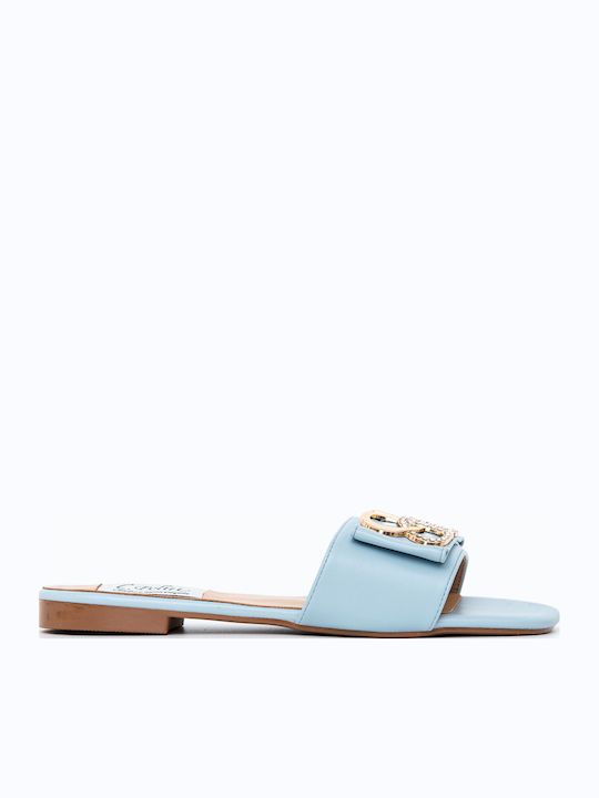 Șiiel Flatform De Piele Mule Cu Stras Politis