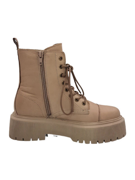 Creator Μποτάκι Μπεζ B-2843 Beige